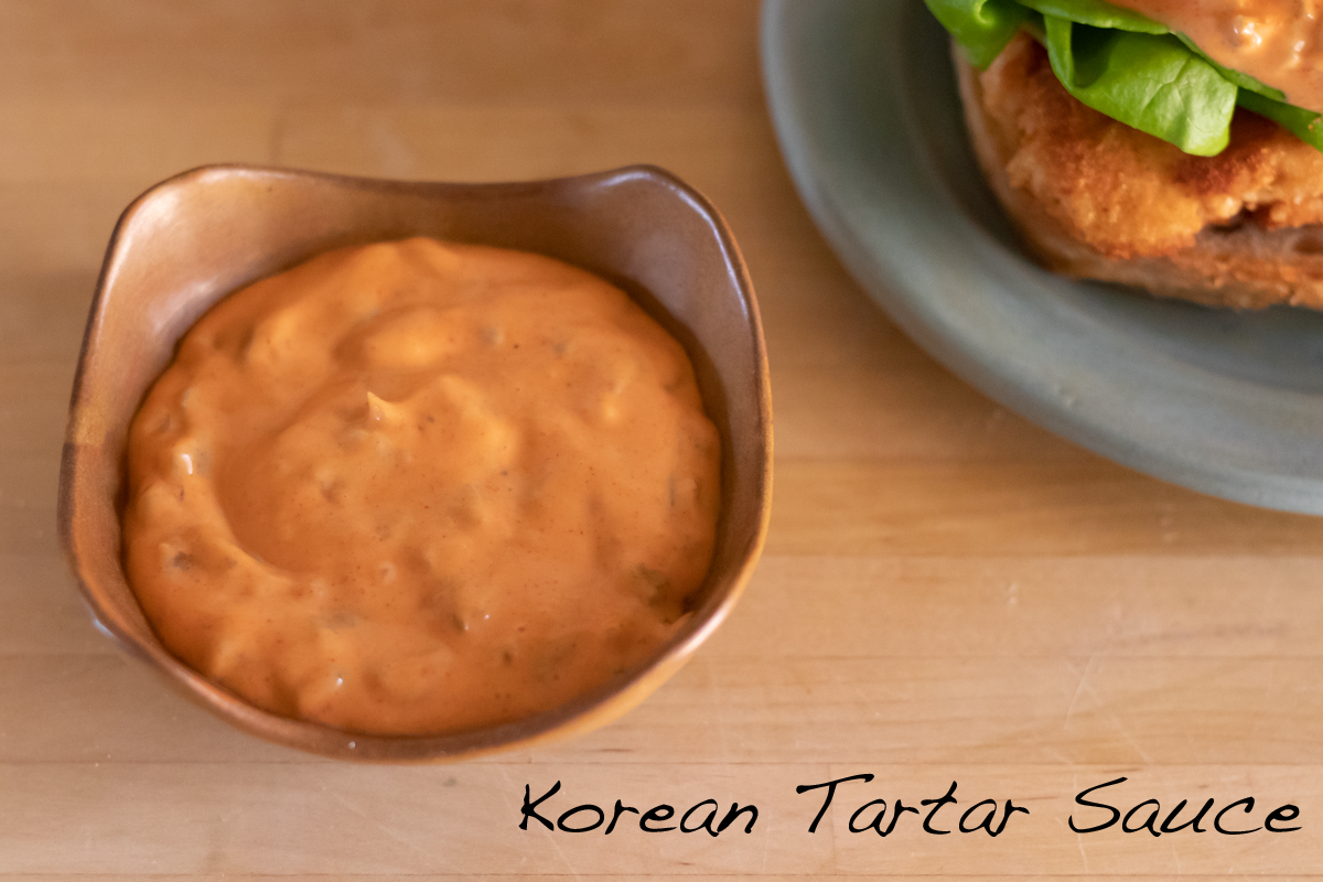 Title page for Korean Tartar sauce