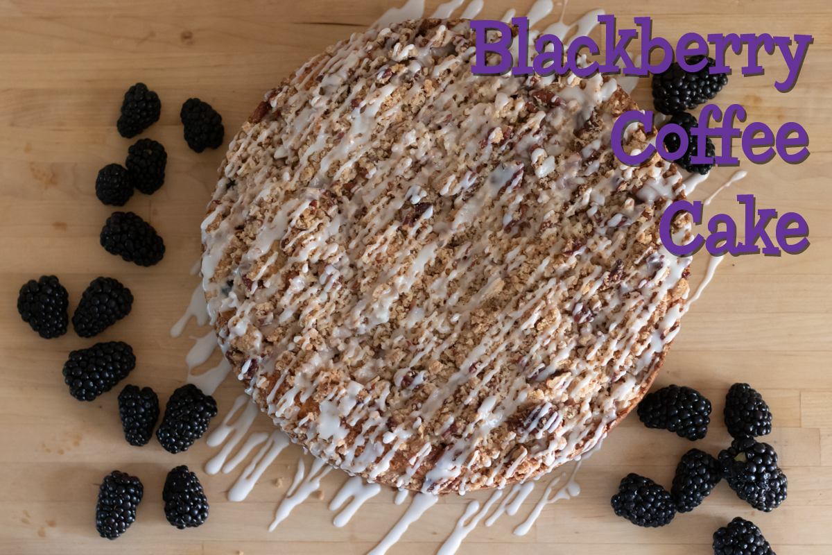 title Blackberry Coffee cake