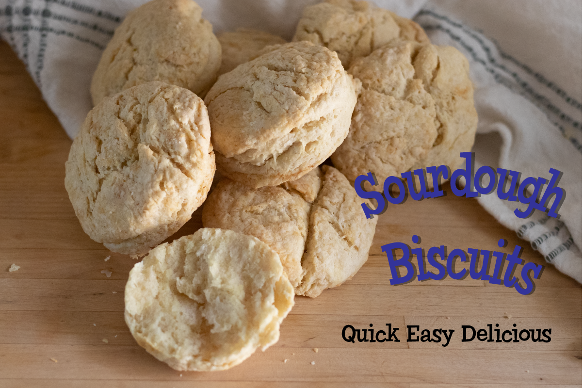Title for Sourdough Biscuits
