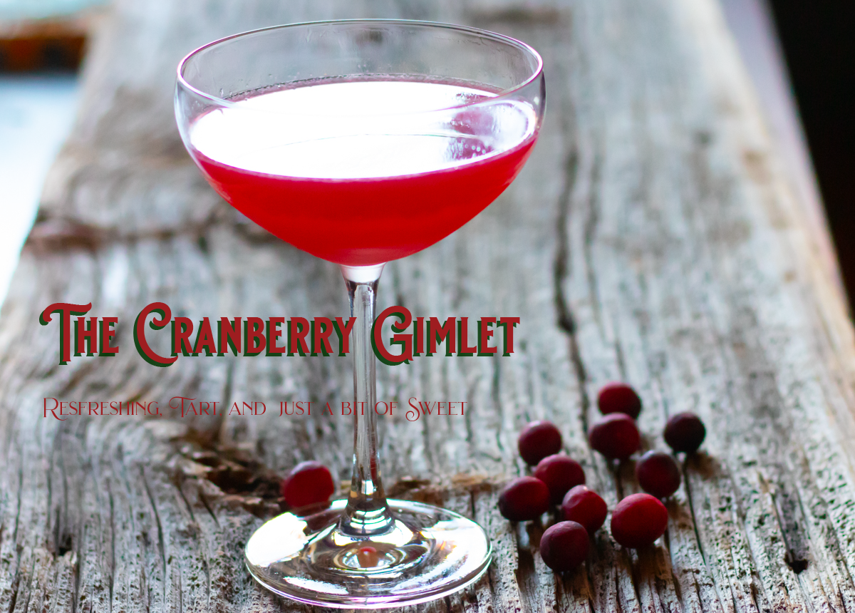 title for cranberry Gimlet