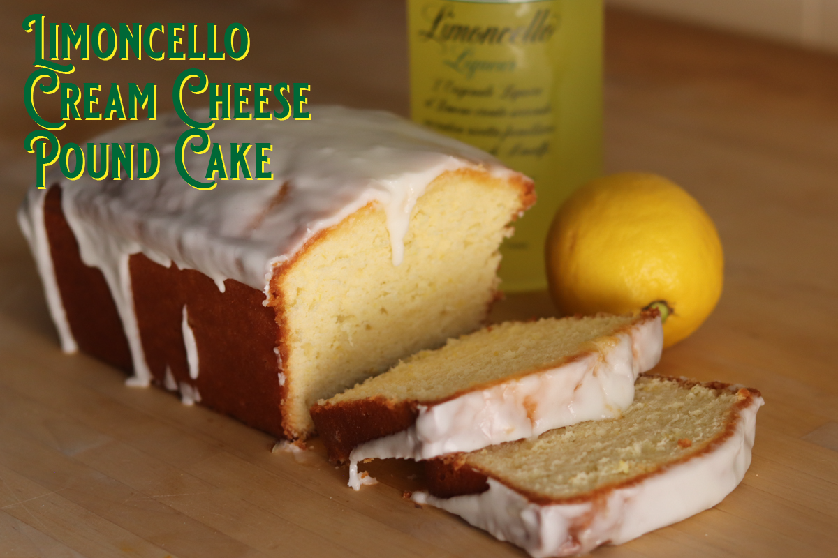 Limoncello Cream cheese poundcake title