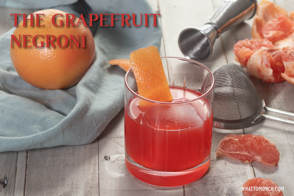The Grapefruit Negroni