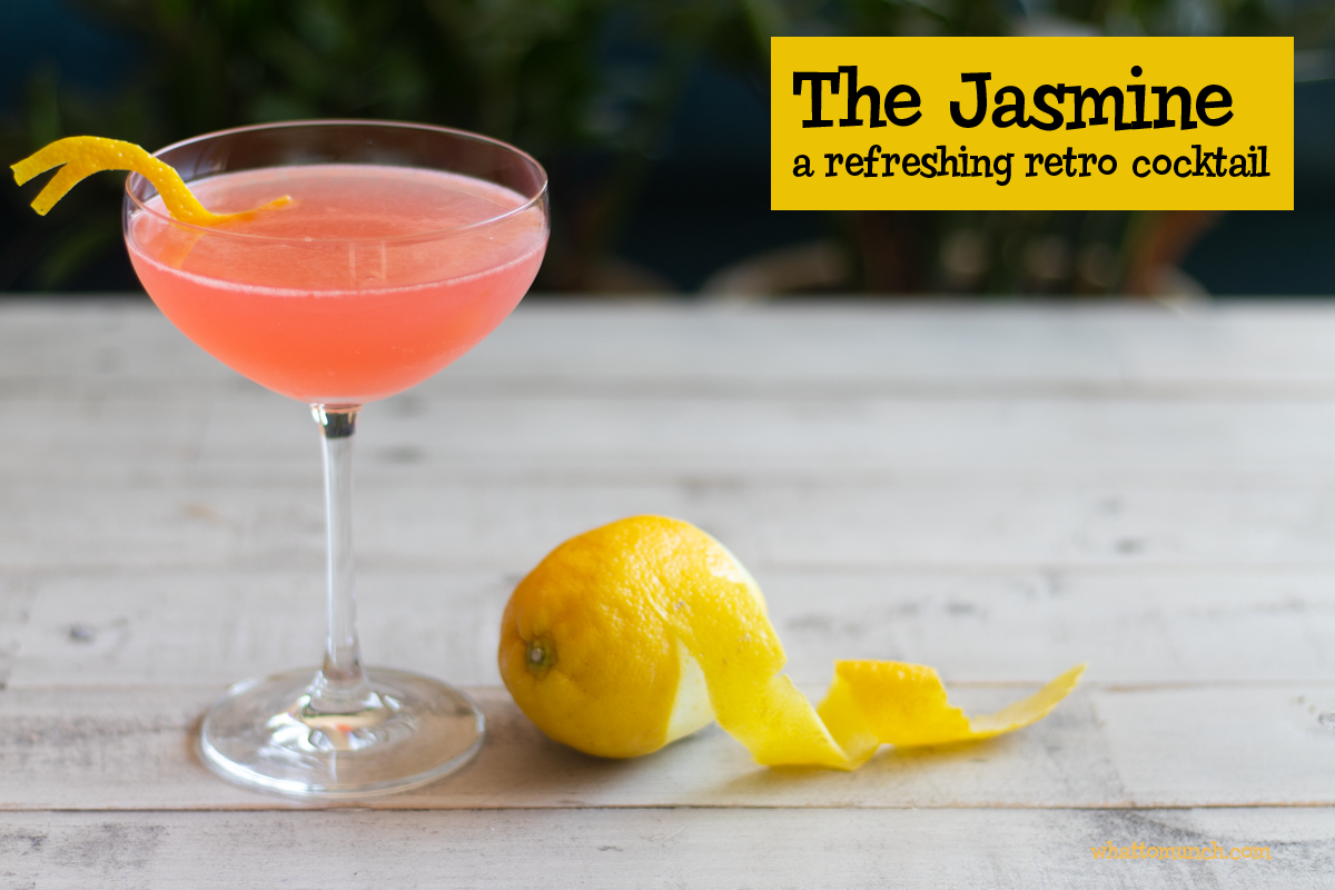 The Jasmine a Retro Cocktail