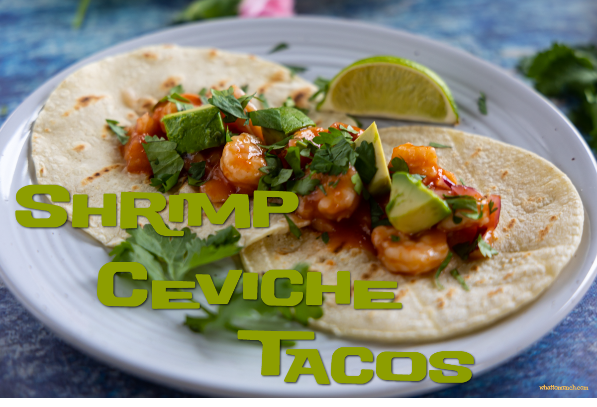 Shrimp Ceviche Tacos