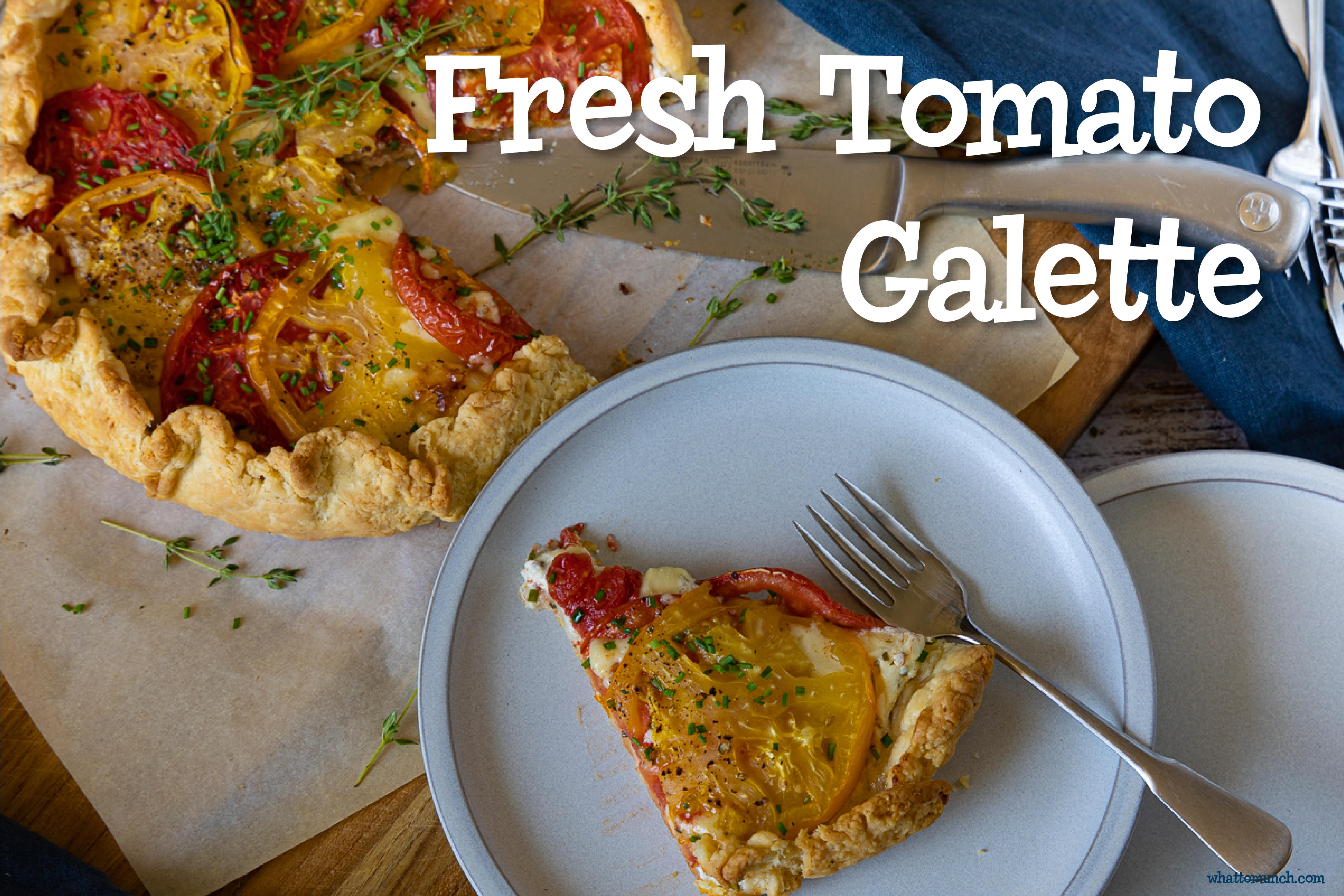 Fresh Tomato Galette