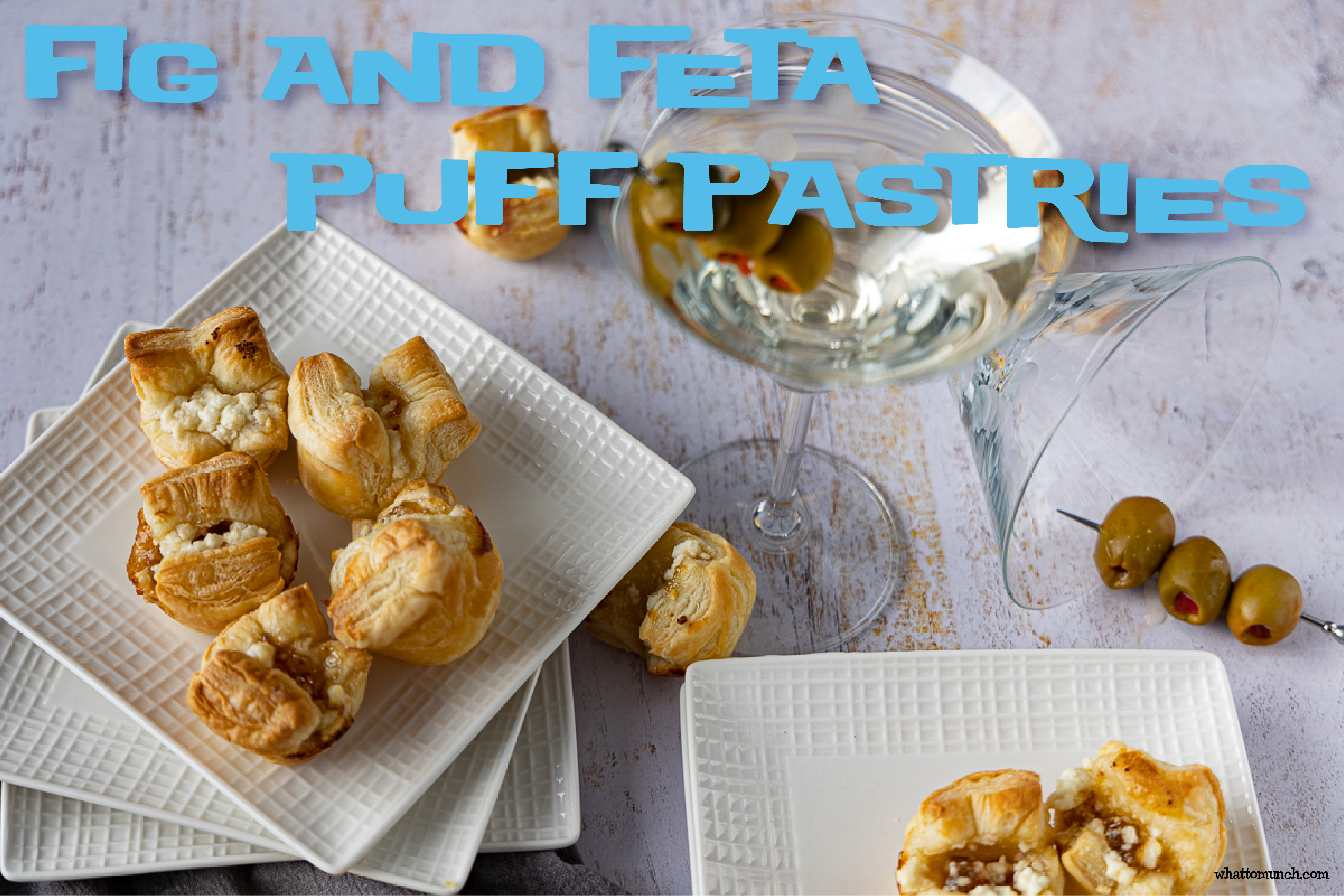 Fig and Feta Puff Pastries