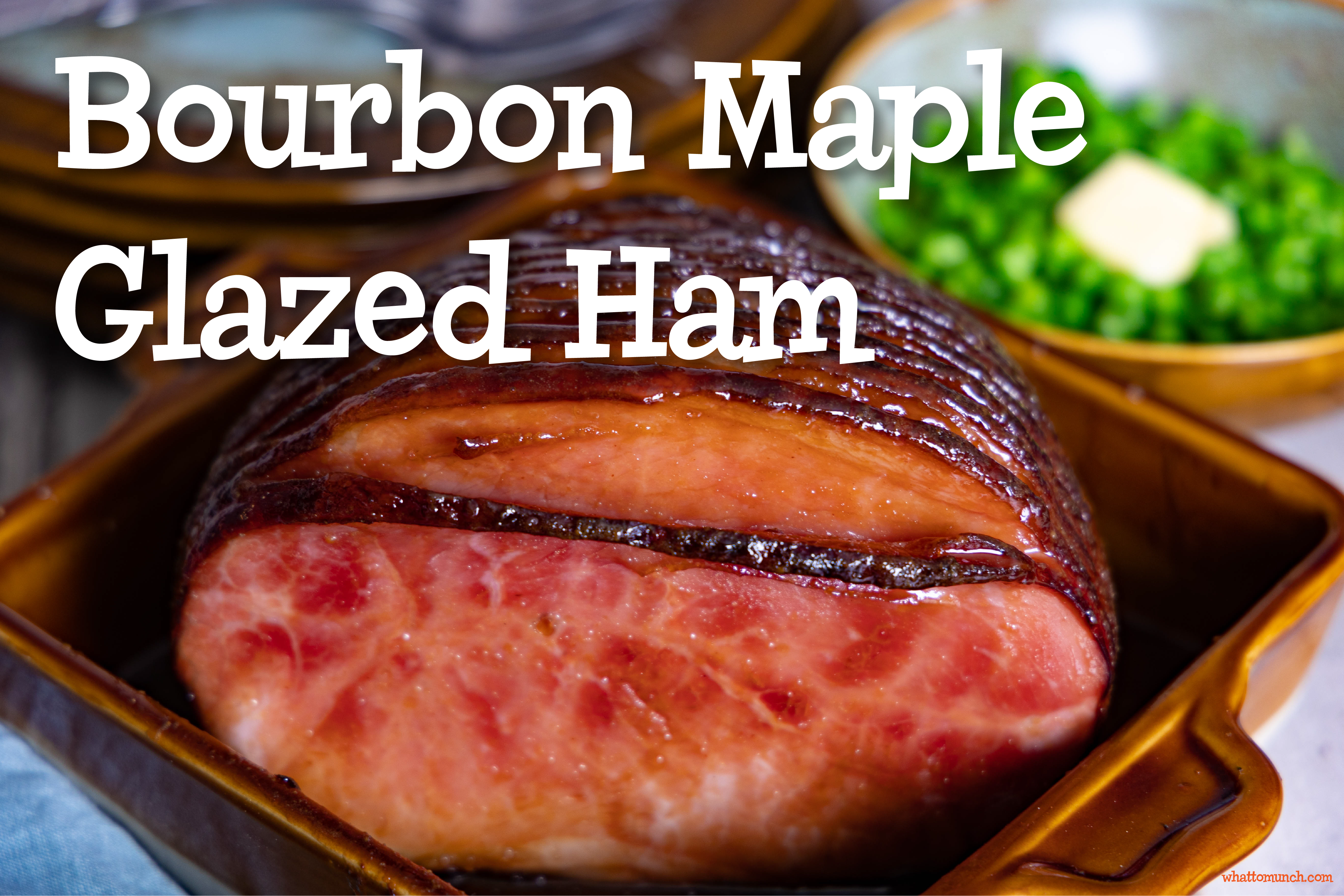 Bourbon Maple Glazed Ham