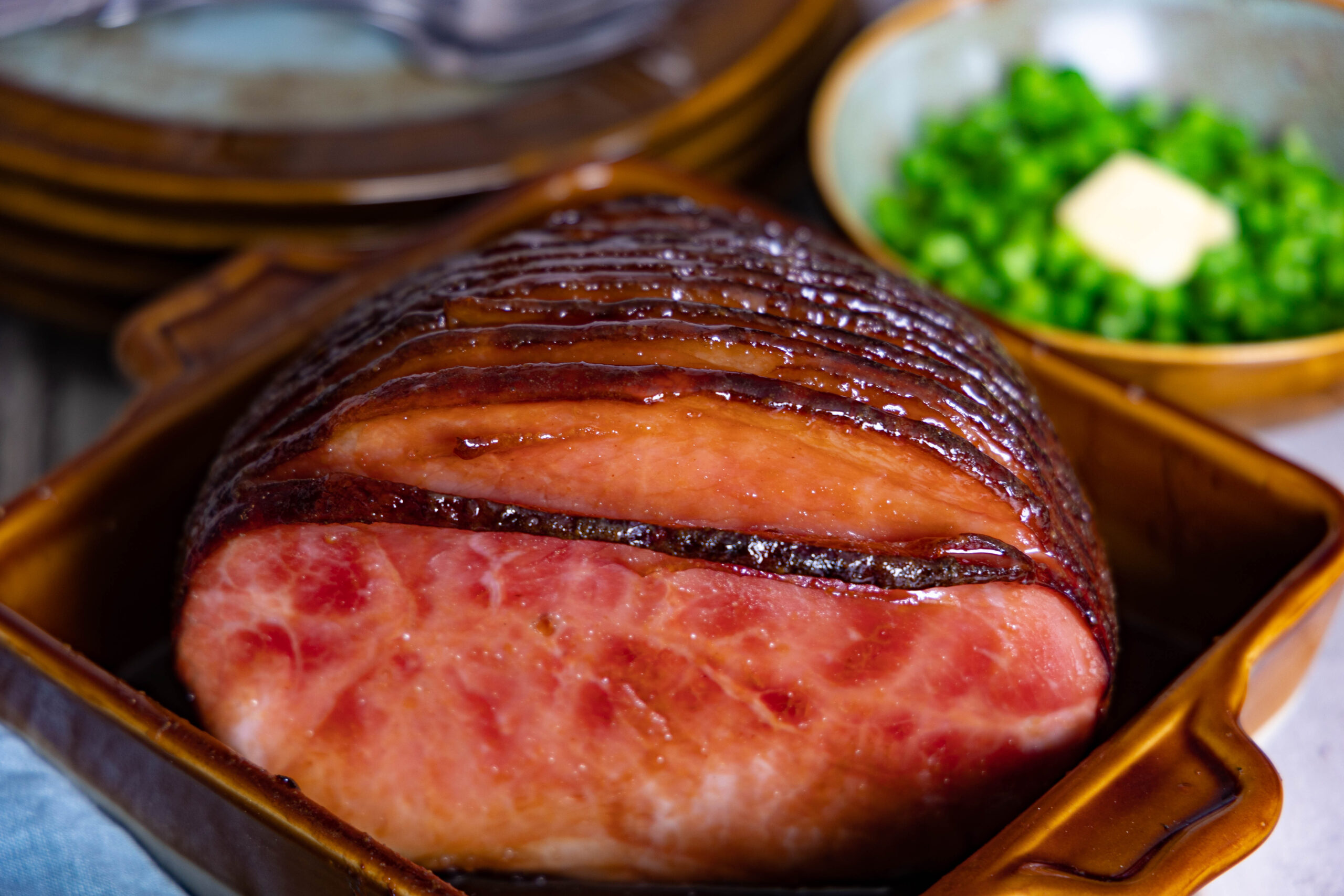 Maple-Glazed Holiday Ham recipe