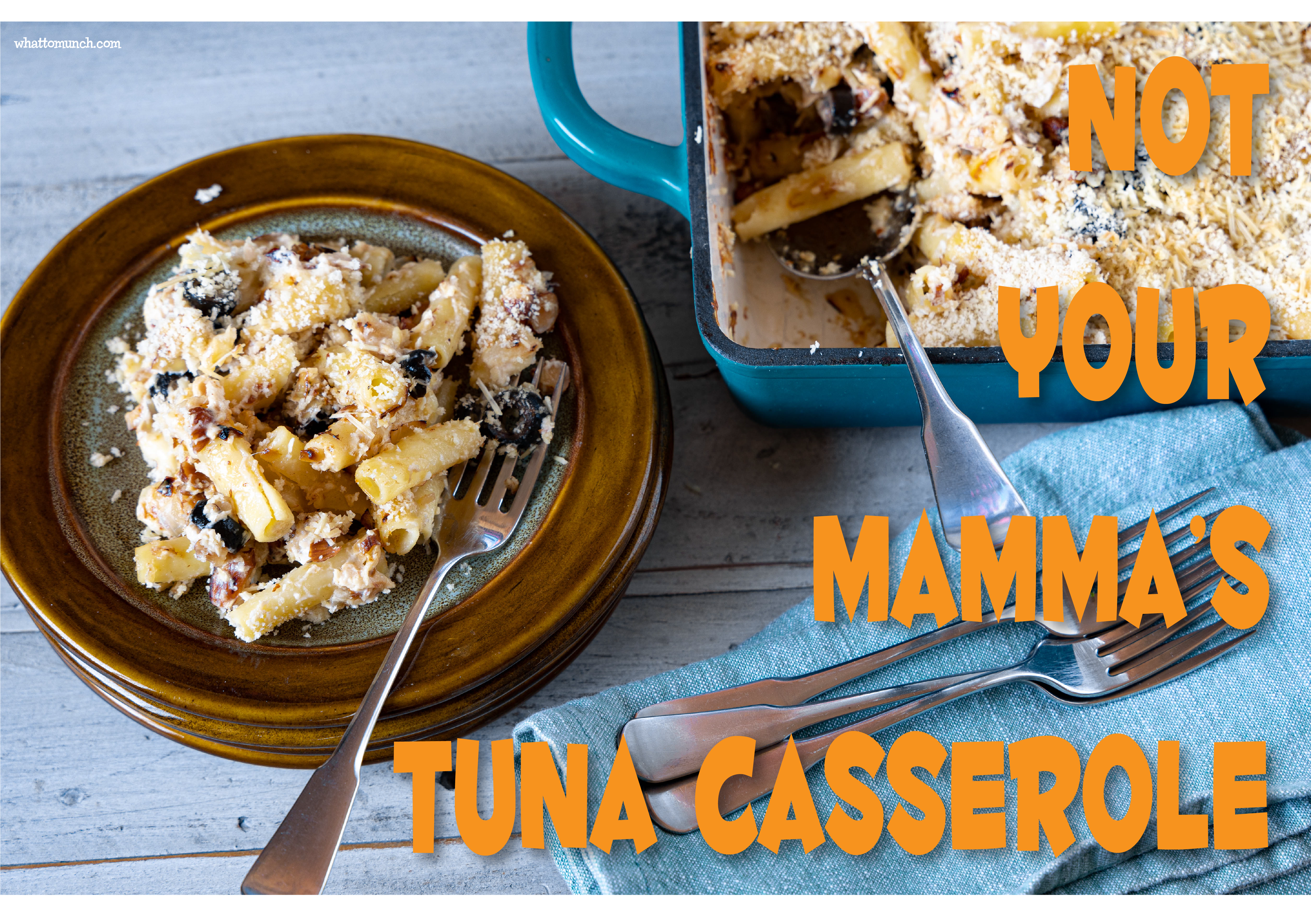 Not Your Mama's Tuna Casserole